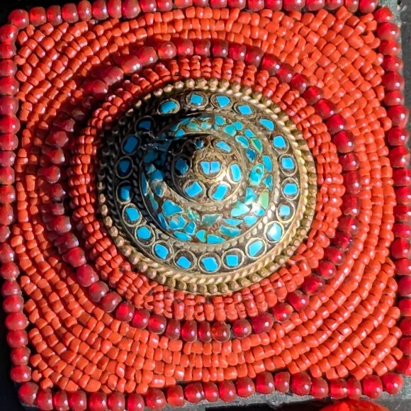 BEADED BO HO NECKLACE NOWT - Picture 3 of 7